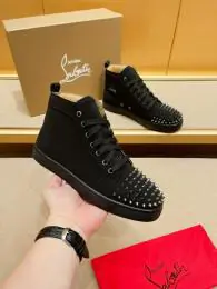 christian louboutin high top chaussures pour homme s_120aa36